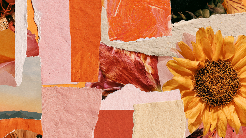 Vision Board Content Abstrakte Visualisierung: Moodboards zum Jahreswechsel